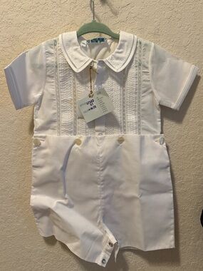 White Feltman Brothers Bobby Suit - Classic Dress Set
